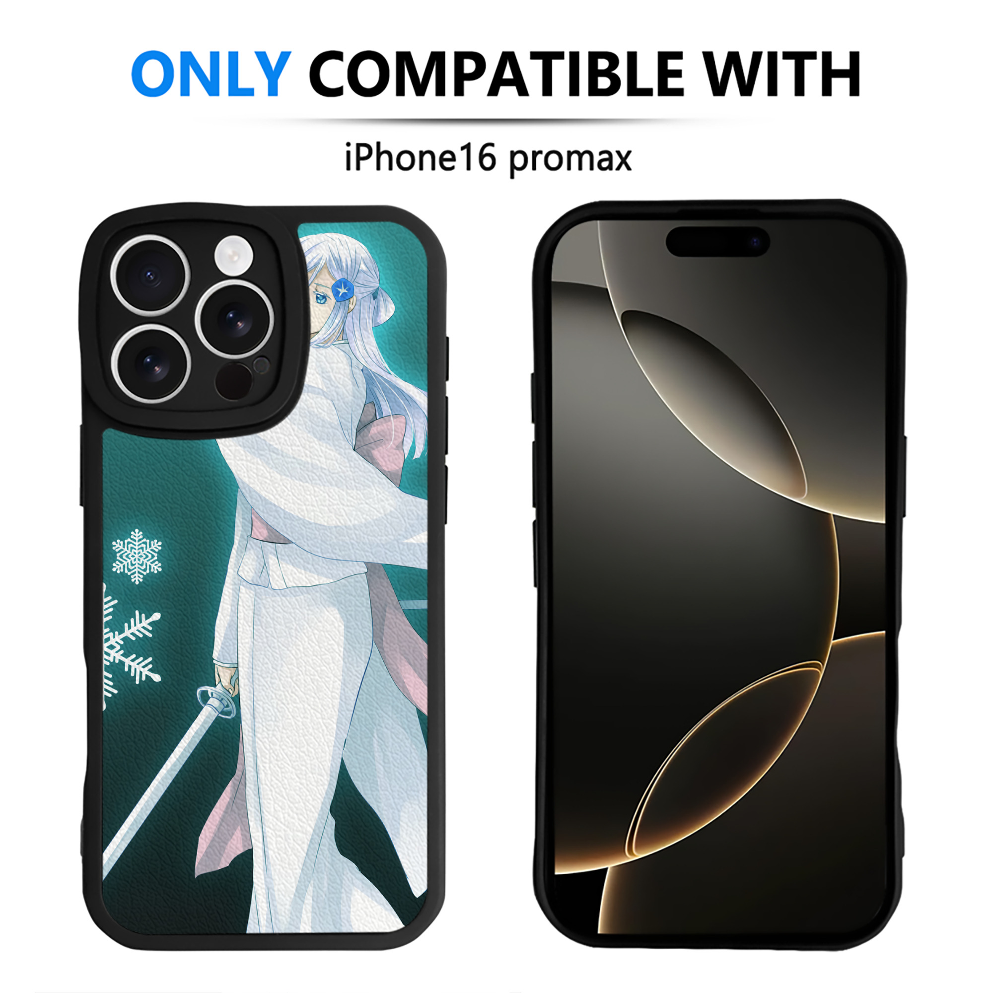 （画像用） ブリーチ BLEACH 【iPhone 16シリーズ対応】シリコンスマホケース（レザー調） 材質：シリコン